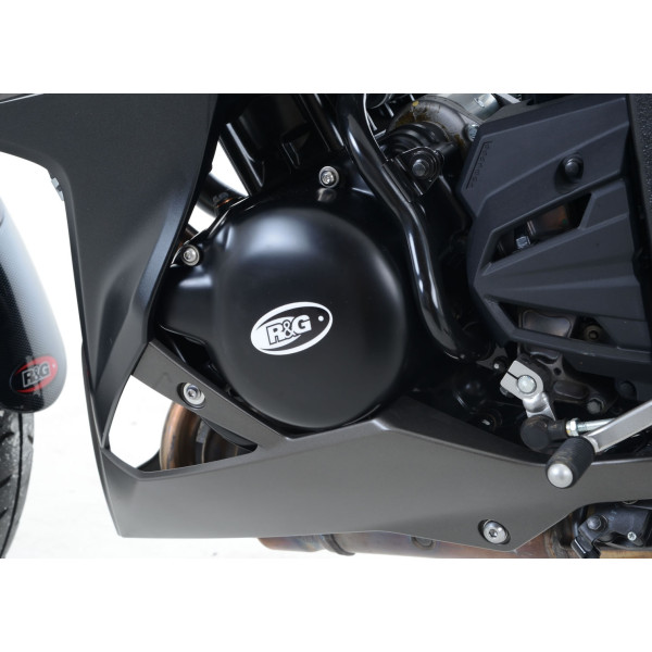 R&G Engine Case Cover Kit (2pc) For Kawasaki Ninja 300 '13- , Ninja 250 ('13- '17),  Z250 '13-'18 and Z300 models